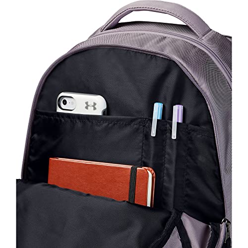 Under Armour Unisex Hustle 5.0 Backpack - color: Slate Purple (585)/Black