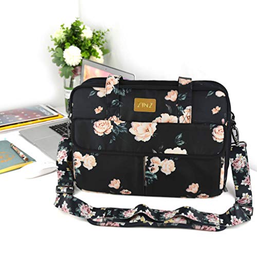 ZINZ Bag Shoulder Strap, Padded Adjustable Shoulder Strap Replacement - color: Dark Rose, size: 57"