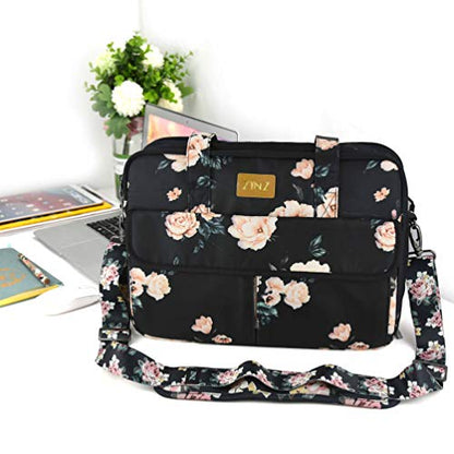 ZINZ Bag Shoulder Strap, Padded Adjustable Shoulder Strap Replacement - color: Dark Rose, size: 57"