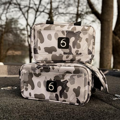 6th Sense Fishing Small Bait Bag – Durable Soft-Sided Storage for Bass Fishing, Salt Water, and Crappie Fishing (Hacienda - Darkwater) - color: Hacienda - Darkwater