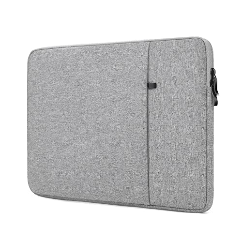 ProElife 15-Inch Laptop Sleeve Case for 2025-2023 MacBook Air 15 inch with M4 M3 M2 Accessory Traveling Carrying Case Water-Resistant Bag Cover for MacBook Air 15'' 2025 2024 2023 M4 M3 M2 (Gray) - color: Gray
