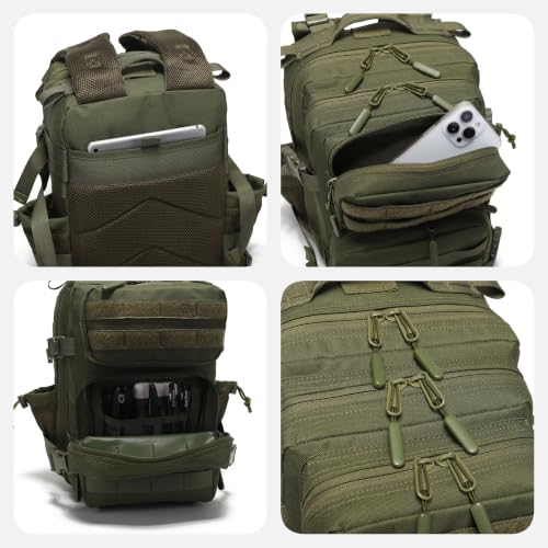 9L Mini Backpack for Men and Women, Small Backpack for Gym Hiking Travel Sports Running (20l-Green) - color: 20l-green