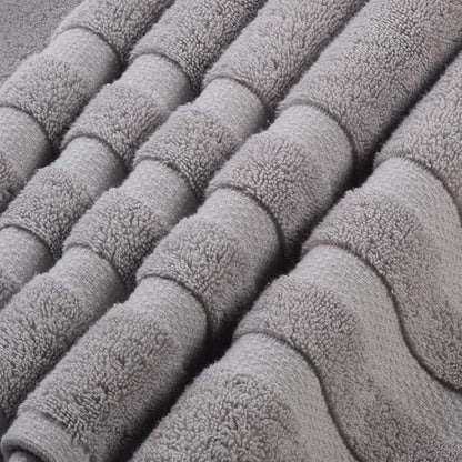 SOFE H&L | Olea Luxury Turkish Cotton Bath Towel Set of 1 : 1 Jumbo Bath Towel Cool Gray | Premium, Soft, Durable, Absorbent | XL Bath Towels Oversized - color: Cool Gray, size: Set of 1 (1 Jumbo Bath Towel)