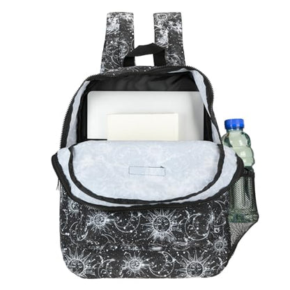 AEROPOSTALE Fieldtrip Unisex Backpack - AE Mens and Womens Bag for Everyday Use - Celestial Sky - color: Black Astro