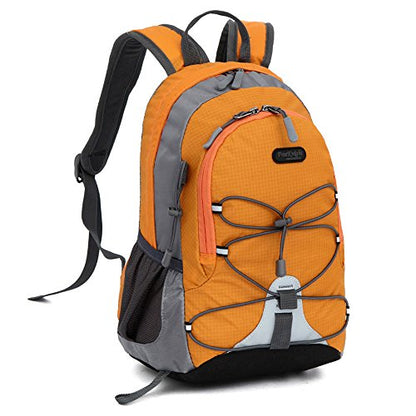 Bseash 10L Small Hiking Backpack for Kids Ages 3-6 Girls Boys Under 4 feet - color: Orange