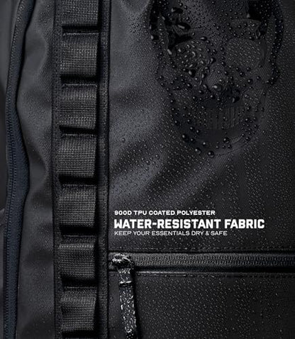 Gymreapers Gravestone 21L Backpack Travel Gym Bag Water-Resistant Lightweight Laptop Sleeve Carry On Luggage for Men & Women (Onyx) - color: Onyx