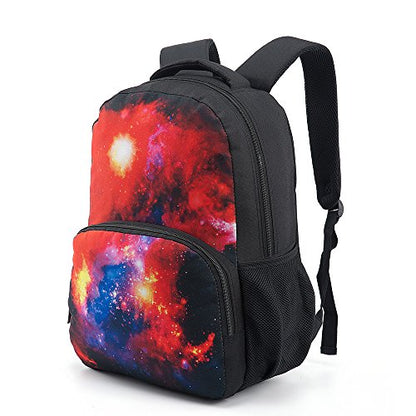 CAIWEI backpack teen, Universe Space TrendyMax Galaxy Pattern Backpack Cute for School (Starry sky 1) - color: Starry Sky 1, size: 17.5*13*6.7 Inch