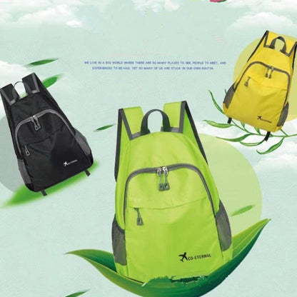 Geboldil Men's and women's leisure backpack waterproof backpack travel backpack 25L yellow - color: Yellow