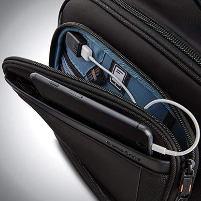 Samsonite Pro Slim Backpack, Shaded Grey/Black, One Size - color: Shaded Grey/Black