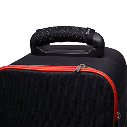Cosmos Pack of 3 Comfort Neoprene Luggage Handle Wrap Handle Grip Luggage Identifier for Travel Bag Luggage Suitcase (Non Slip Grip - Black Color) - color: Non Slip - Black