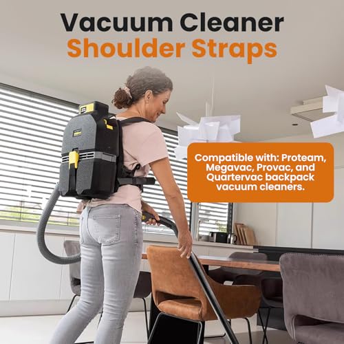 Zookpr Backpack Vacuum Cleaner Shoulder Strap PV100 Replacement Compatible with Proteam, Megavac, Provac, Quartervac, Fits Most Backpack Vacuum Cleaners