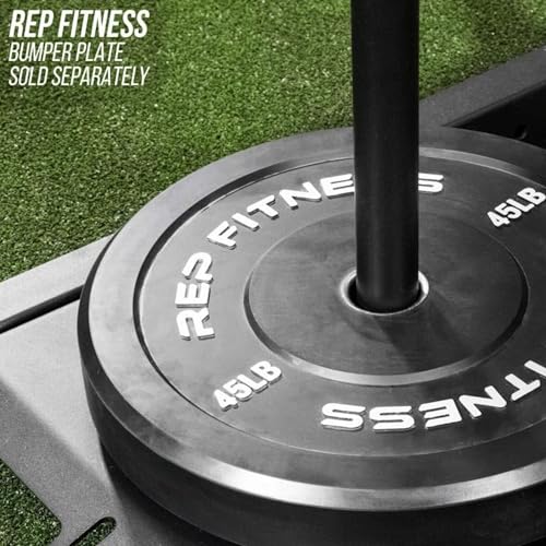 Rep Fitness Weight Sled | Push Pull Sleds Options for Training | Speed & Agility Workout Equipment | Gym Equipment | Football Strength Training | Heavy Duty Weighted Sled | Indoor Outdoor Exercise - style: 4-Post Push-Pull Sled