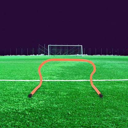 Alipis 2pcs Plastic Agility Hurdles 23cm Sports Training Hurdle Equipment for Youth Football Speed and Footwork Training