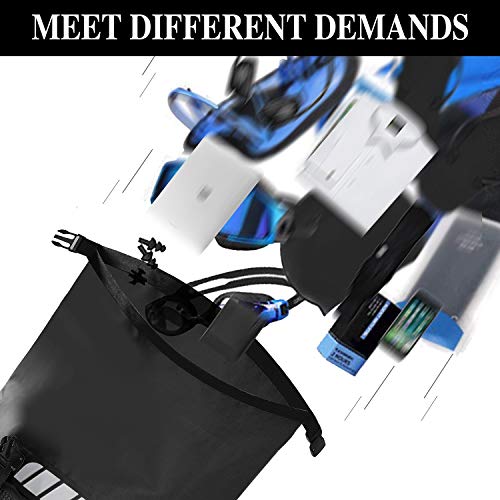 IDRYBAG Waterproof Backpack for Men 25L/45L, Dry Bags Kayak, Dry Backpack Camping Hiking - color: Black, size: 25L