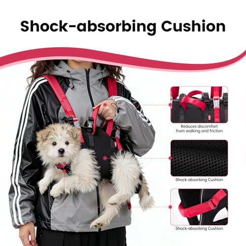 Wakytu Dog Emergency Rescue Sling - Lightweight Packable Lift Harness - size: XL（22-33lbs）
