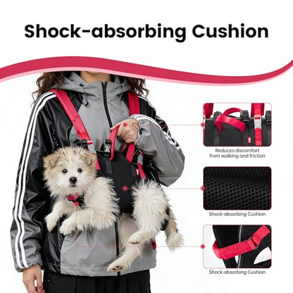 Wakytu Dog Emergency Rescue Sling - Lightweight Packable Lift Harness - size: XL（22-33lbs）