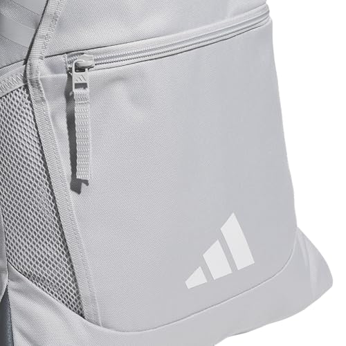 adidas Stadium Sackpack – Drawstring Backpack Gym Bag, 13L - color: Team Light Grey/White