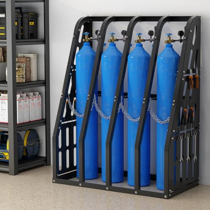 1500 LBS Vertical Bar Storage Rack Standing Steel Metal Long Parts Industrialized 4 Bays Racks Rugged and Durable for Factories, Warehouses, Garages, Black