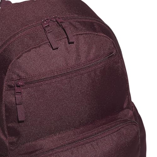 adidas Lineage Backpack for Laptop, School and Travel, 22L, Maroon/Black, OSFA - color: Maroon/Black