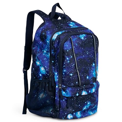 Lands' End Unisex Kids Large ClassMate Lightweight Durable Elementary School Backpack, Pro Star Navy - color: Pro Star Navy