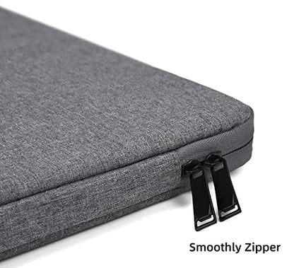 17 inch Laptop Sleeve Case for 2025 HP 17.3 Touchscreen Laptop, HP Envy 17, Pavilion 17, ASUS Vivobook 17, 17-in Water-Resistant Computer Notebook Bag - color: Space Grey