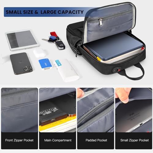 13 inch Laptop Sleeve Carrying Bag for 2026 MacBook Neo 13" A18 Pro, 2026-2022 MacBook Air 13.6 inch M5 M4 M3 M2 M1, Travel Protective Shoulder Case Bag with Accessory Pocket - size: 13.3-13.6 Inch