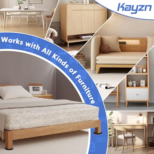8pcs Furniture Sliders, 3-1/4" Round Sliders for Hardwood Floors, Moving Pads Sliders for Heavy Furniture, Felt Furniture Sliders for Tile Floors - Move Furniture with Ease! - size: 8pcs 3 1/4 inch