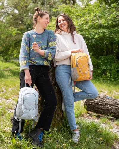 WATERFLY 12L Small Hiking Backpack: Day Pack Lightweight Travel Bag Camping Fitness Cycling Outdoor Sports Daypack For Women Men Teenager - color: Black