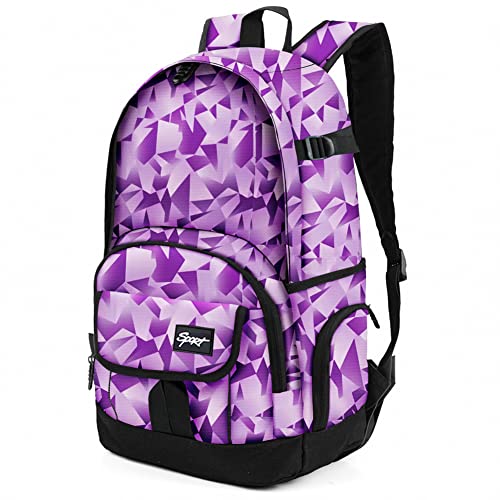 rickyh style School Backpack Travel Bag for Men & Women Lightweight College Back Pack with Laptop Compartmen - color: 04fzi