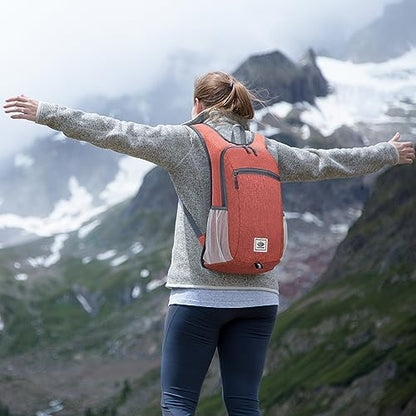 Esup 15L Small Hiking Backpack Foldable Lightweight Travel Day Pack