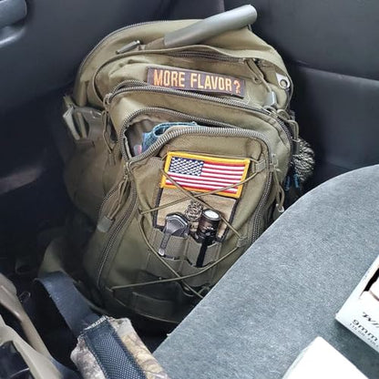 Miramrax Tactical Backpack Military Hiking Daypack - Molle Backpack for Men 3 Day Assault Pack Bug Out Bag for Camping Travel Army Hunting Gym Rucksack Survival (Green) - color: Green