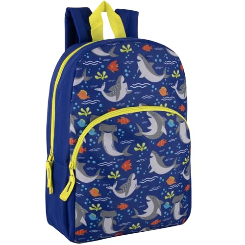 Trail maker Wholesale Kids Backpacks for Boys, Girls Bulk Backpacks 24 Pack with Fun Patterns, Adjustable Padded Straps - color: Male Fantastic Creature Prints