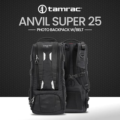 Tamrac Anvil Super 25 Camera Backpack for Photographers DSLR Camera Bag, Professional Photography Backpack, Camera Bag with Tripod Holder, Travel Camera Carrying Case, Black - style: Anvil Super 25