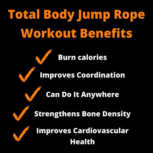 CRITICAL BENCH.COM Jump Rope – Adjustable, Tangle-Free Cable Rope with Comfortable Foam Handles, Ideal Jump Ropes for Fitness, Cardio, Speed Training & Home Workouts for Men & Women