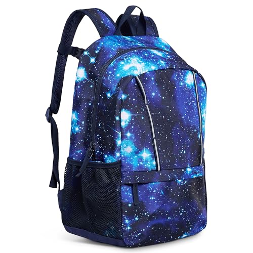 Lands' End Unisex Kids Medium ClassMate Lightweight Durable Elementary School Backpack, Pro Star Navy - color: Pro Star Navy