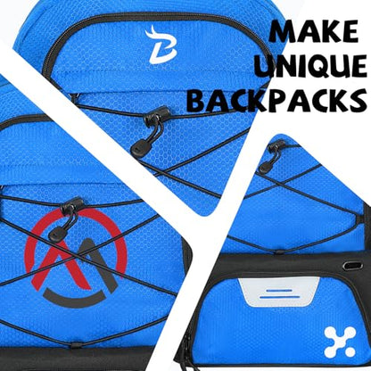 Goloni 35L Basketball Bag,Basketball Backpack with Shoe and Ball Compartment,Backpack for Soccer, Volleyball - color: Blue