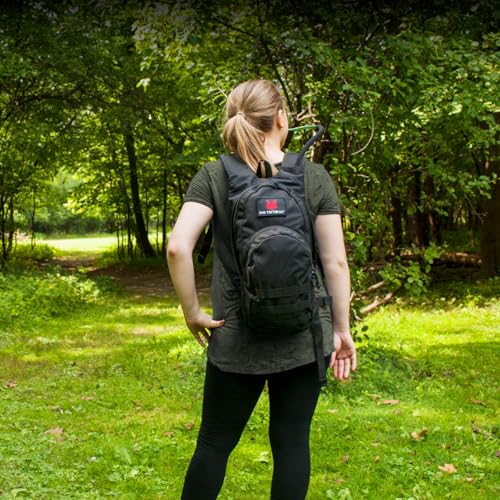 Compact Modular Hydration Pack - color: Black
