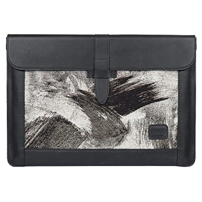 Londo Leather Sleeve Compatible with MacBook Pro 16 & MacBook Pro 15 Inch (M5, M4, M3, M2, M1, Pro, Max), Premium Top Grain Leather Laptop Bag, 2020 to 2026 Models - color: Black, size: 15-16 inches