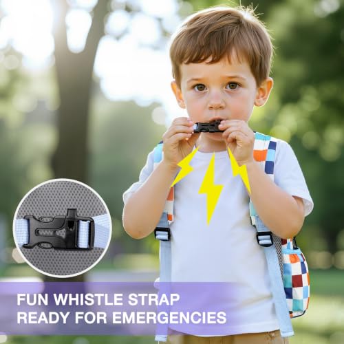 STEAMEDBUN Toddler Backpack Boys Girls 2-4, Preschool Daycare Backpack -12inch - color: Light Purple Checkerboard, size: Mini-12"H(not fit folder)