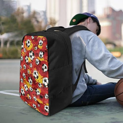 Basketball Backpack With Separate Ball Compartment And Shoes Fit Basketball Volleyball Football - color: Soccer