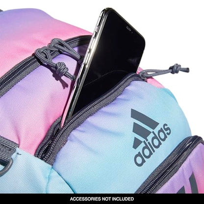 adidas Creator School Backpack for Girls & Boys — Durable Bookbag - color: Gradient Rose Tone Pink/Onix Grey