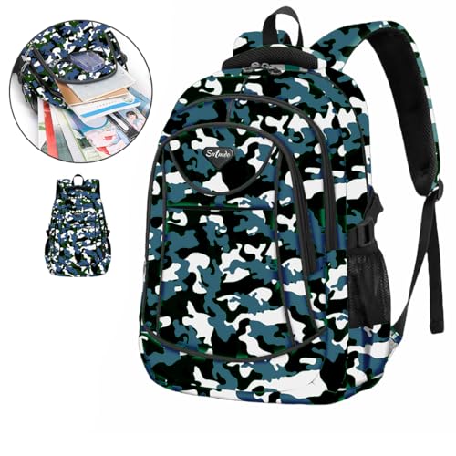Casual Lightweight Backpacks for Boys & Girls, School Bookbags, 15 "Laptop Backpack, Travel Bag - color: 211hlan