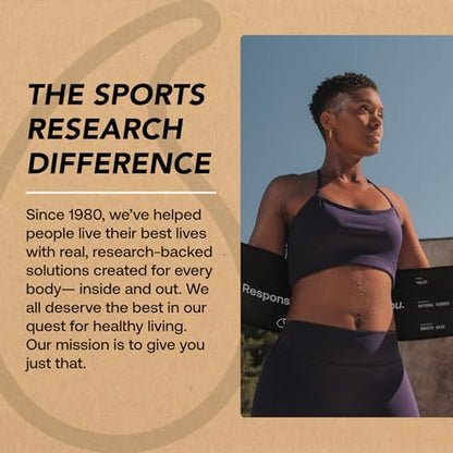 Sports Research Sweet Sweat Waist Trimmer 'Eco Series' - Made w/Yulex Technology · Eco Friendly · Neoprene Free - color: Eco Black, size: Large