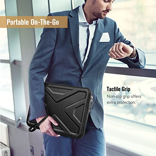 SITHON Hard Shell Laptop Sleeve Case for 15" MacBook Air M5/A3448 (2026) M4/M3/M2, 16" MacBook Pro M5 Pro/Max A3428 A3429 (2026) M4/M3/M2/M1, 15 Surface Laptop, Shockproof Computer Bag