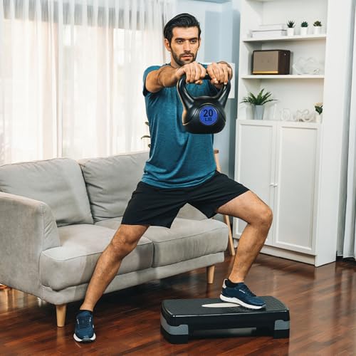 BalanceFrom Wide Grip Kettlebell Exercise Fitness Weight Set