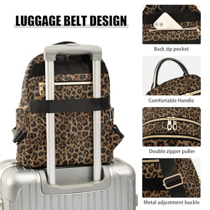ALAZA Mini Backpack Purse for Women Lightweight Girls Small Size Cheetah Leopard Print Animal School Teens College Traveling - color: Cheetah Leopard Print Animal, size: Small