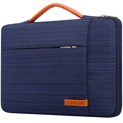 Lacdo 360° Protective 14 Inch Laptop Sleeve Case for HP Lenovo Dell ASUS Acer Chromebook 14 / HP Stream 14 / Dell Inspiron 14 / Lenovo IdeaPad 14 / Acer Spin 3 /ASUS ZenBook 14 Computer Bag, Blue - color: Blue, size: 14 Inch