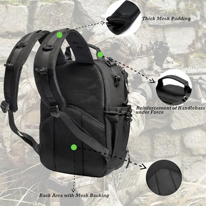 NICGID Sling Bags Chest Shoulder Backpacks, 13.3'' 14.1'' 15.6''Laptop Backpack Crossbody Messenger Bag Travel Outdoor (Black-059, 14.1 Inch) - color: Black-059, size: 14.1 inch