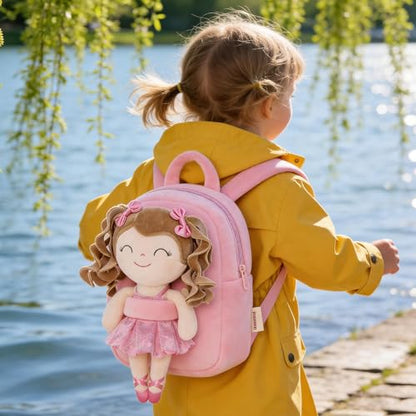 Gloveleya Kids Backpack - Pink 9 inches - color: Pink, size: 9 inches