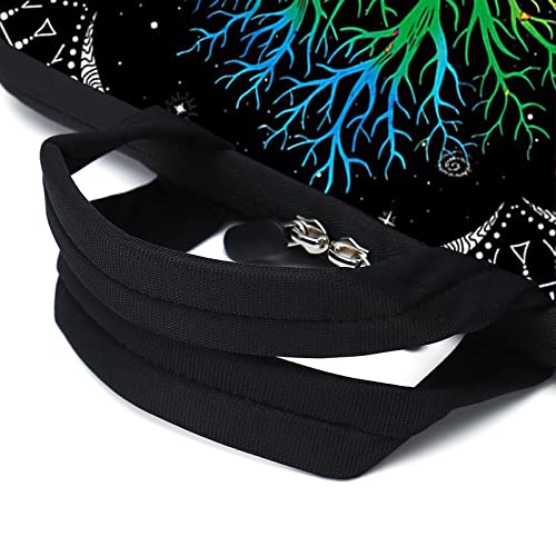 AMARY14 15 15.4 15.6 inch Laptop Handle Bag Computer Protect Case Pouch Holder Notebook Sleeve Neoprene Cover (Colorful tree) - color: Colorful Tree